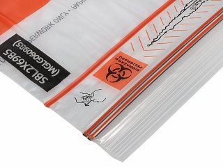 LAB GUARDÂ® Specimen Transport Biohazard Bag w/Absorbent 6x9